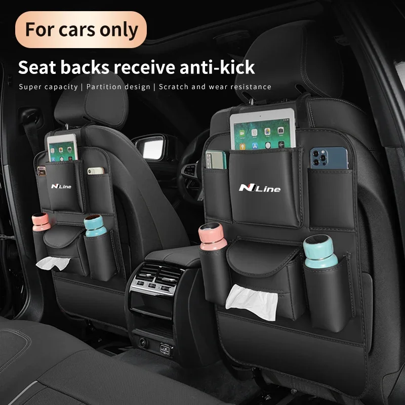 Hyundai N Line N Performance Grand Santafe Tucson Solaris Car Seat Organizer Seat Back Storage Bag Rear Anti-wear Anti-kick Pad
Hyundai N Line N Performance Grand Santafe Tucson Solaris Car Seat Organizer Seat Back Storage Bag Rear Anti-wear Anti-kick Pad