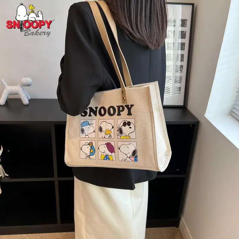 Новинка 2022, Kawaii Snoopy, мультяшная Холщовая Сумка Joker, вместительная сумка, сумка-тоут, Студенческая классная сумка через плечо, модная дорожная... 
Новинка 2022, Kawaii Snoopy, мультяшная Холщовая Сумка Joker, вместительная сумка, сумка-тоут, Студенческая классная сумка через плечо, модная дорожная...