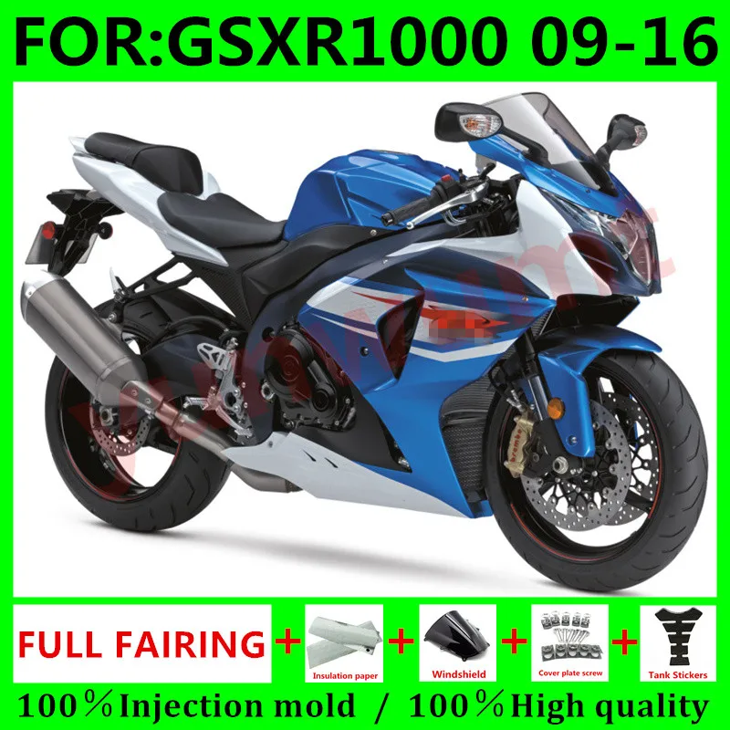 Новый комплект обтекателей для мотоциклов Suzuki GSXR1000 K9 2009 2016 GSXR-1000 09 10 11 12 13 14 15 16 обтекатель для кузова синий белый
Новый комплект обтекателей для мотоциклов Suzuki GSXR1000 K9 2009 2016 GSXR-1000 09 10 11 12 13 14 15 16 обтекатель для кузова синий белый