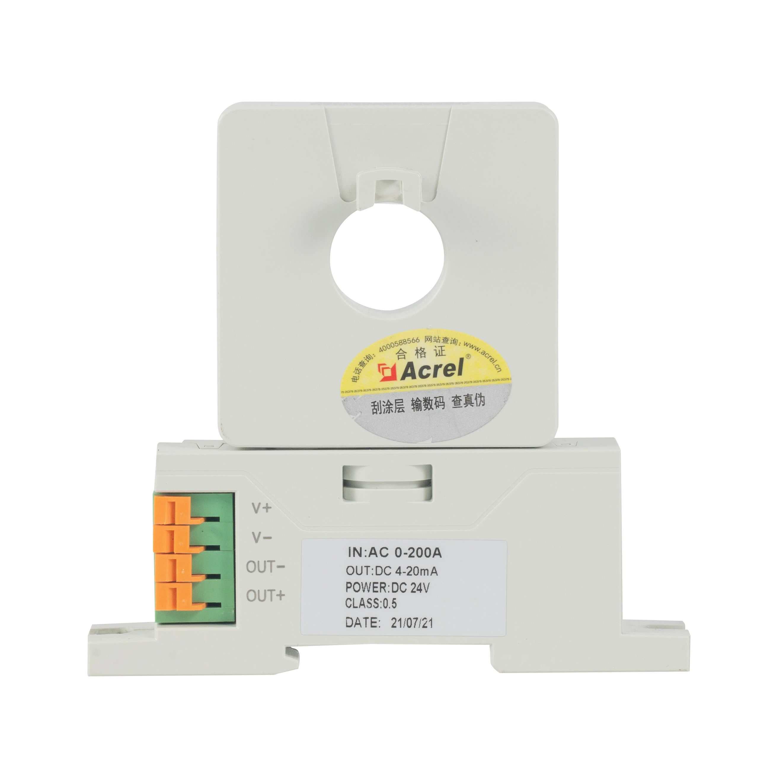 Acrel BA50(II)-AI/I Din Rail Electrical Transducer Intelligent with class 0.5 Input AC0-600A output 4-20mA/0-20mA
Acrel BA50(II)-AI/I Din Rail Electrical Transducer Intelligent with class 0.5 Input AC0-600A output 4-20mA/0-20mA