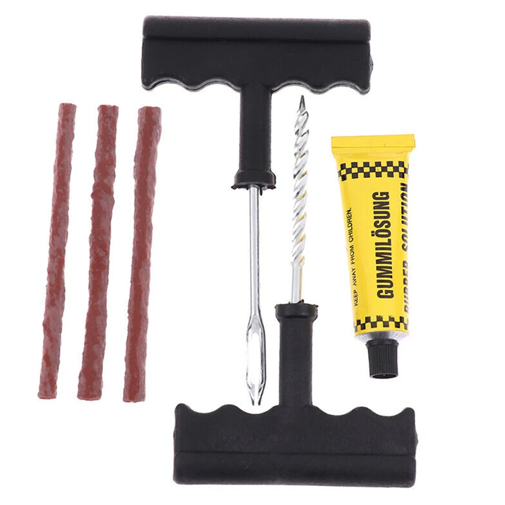 6pcs Small Car Tire Repair Tool For Bicycle Automobile Motorcycle Tire Repair Tool Kit Fork Thread Drill Super Glue
6pcs Small Car Tire Repair Tool For Bicycle Automobile Motorcycle Tire Repair Tool Kit Fork Thread Drill Super Glue