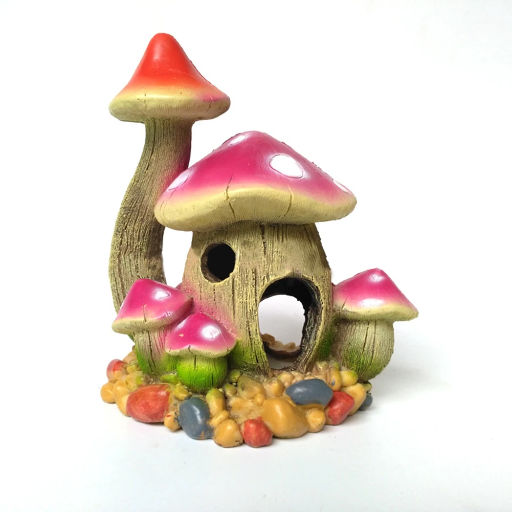 Resin Aquarium Decoration Ornaments Artificial Mushroom House Fish Tank Landscape Cute Spring Little Fish Vividly Landscap
Resin Aquarium Decoration Ornaments Artificial Mushroom House Fish Tank Landscape Cute Spring Little Fish Vividly Landscap