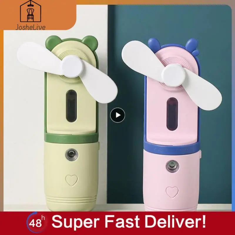 Large Capacity Water Spray Fan Long Battery Life Handheld Mini Fans Low Noise Usb Rechargeable Air Cooler Electric Fans Portable
Large Capacity Water Spray Fan Long Battery Life Handheld Mini Fans Low Noise Usb Rechargeable Air Cooler Electric Fans Portable