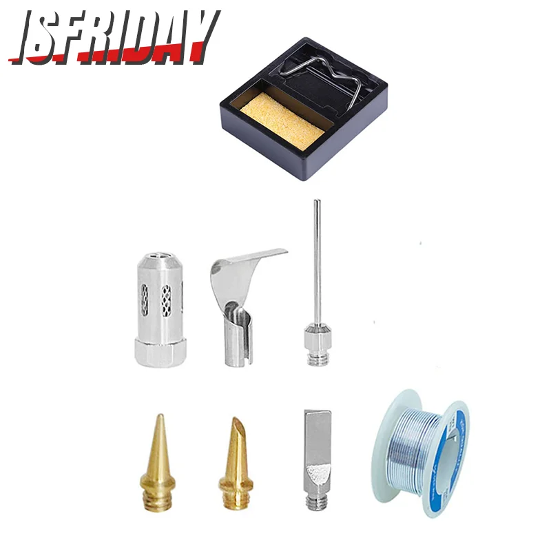 8 Pcs Butane Gas Soldering Iron Tips Pen Type Manual Heat Gun Nozzle Portable Welding Torch Accessory Professional Repair Tools
8 Pcs Butane Gas Soldering Iron Tips Pen Type Manual Heat Gun Nozzle Portable Welding Torch Accessory Professional Repair Tools