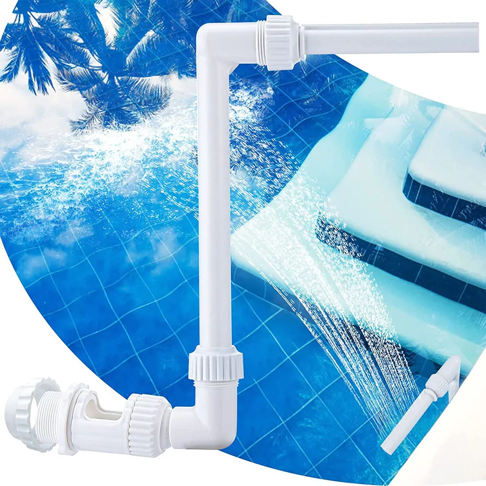 1pc Adjustable Waterfall Swimming Pool Fountain Stand Sprayer ABS Hose Garden Pool Replacement Accessories
1pc Adjustable Waterfall Swimming Pool Fountain Stand Sprayer ABS Hose Garden Pool Replacement Accessories