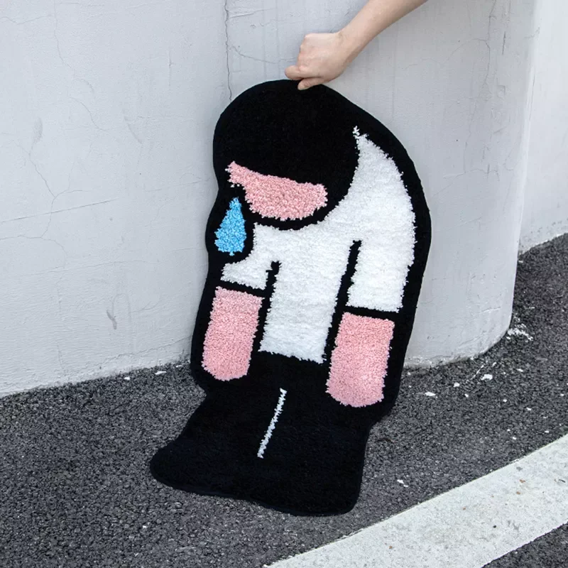 NEW2023 Tufting Sadness Man Rug Doormat Floor Anti Slip Pad Bathroom Soft Plushy Rug Bedroom Bedside Funny Home Room Decor
NEW2023 Tufting Sadness Man Rug Doormat Floor Anti Slip Pad Bathroom Soft Plushy Rug Bedroom Bedside Funny Home Room Decor