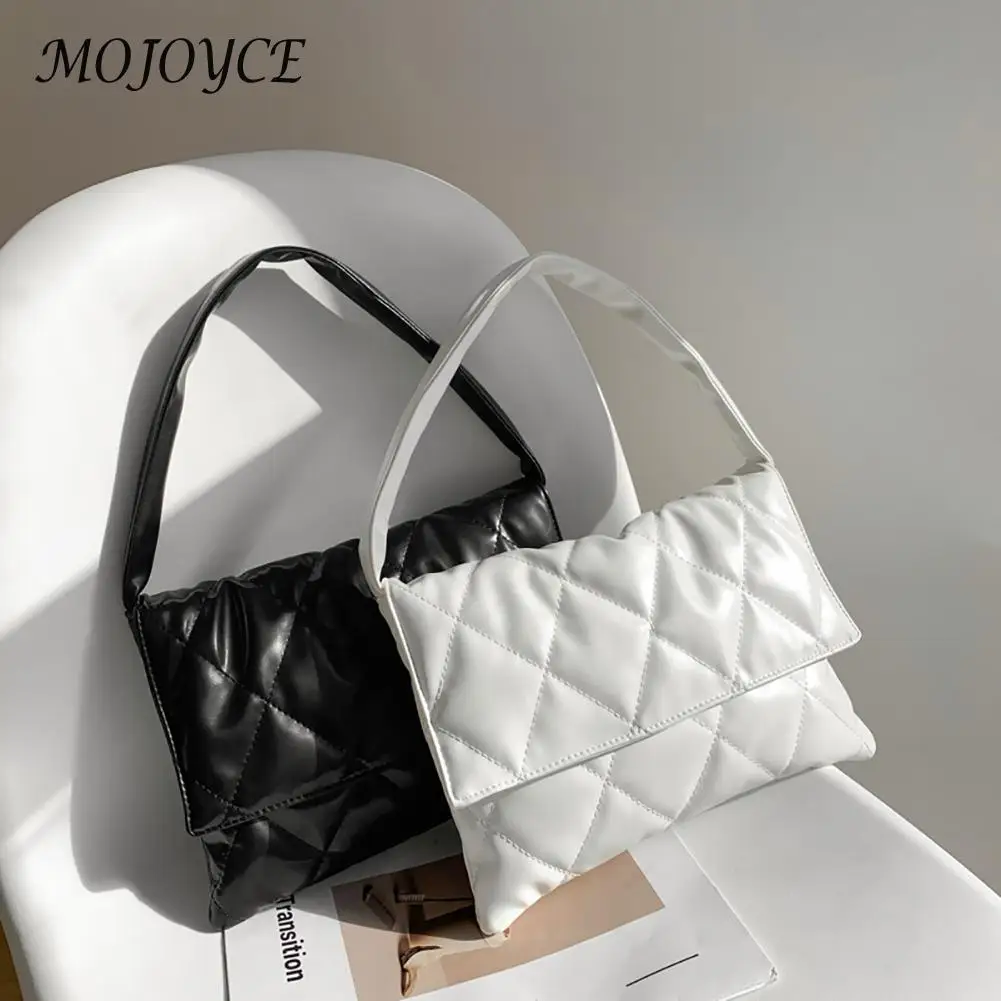 Retro Women Diamond Lattice Leather Shoulder Bags Pure Color Flap Female Crossbody Bags for Ladies Shopping Travel
Retro Women Diamond Lattice Leather Shoulder Bags Pure Color Flap Female Crossbody Bags for Ladies Shopping Travel