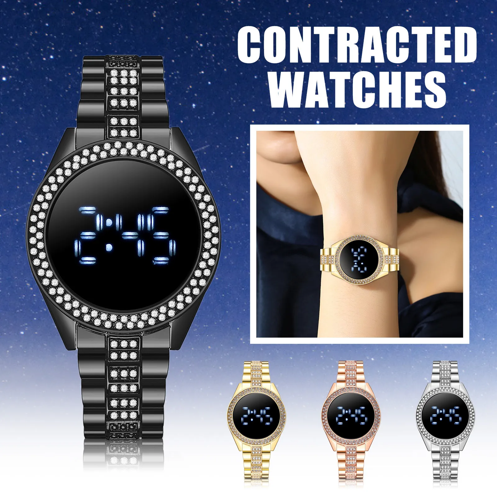 And Digital Ladies Couple Watch Male Watch Trend Fashion Women's Watch Leather Watches
And Digital Ladies Couple Watch Male Watch Trend Fashion Women's Watch Leather Watches