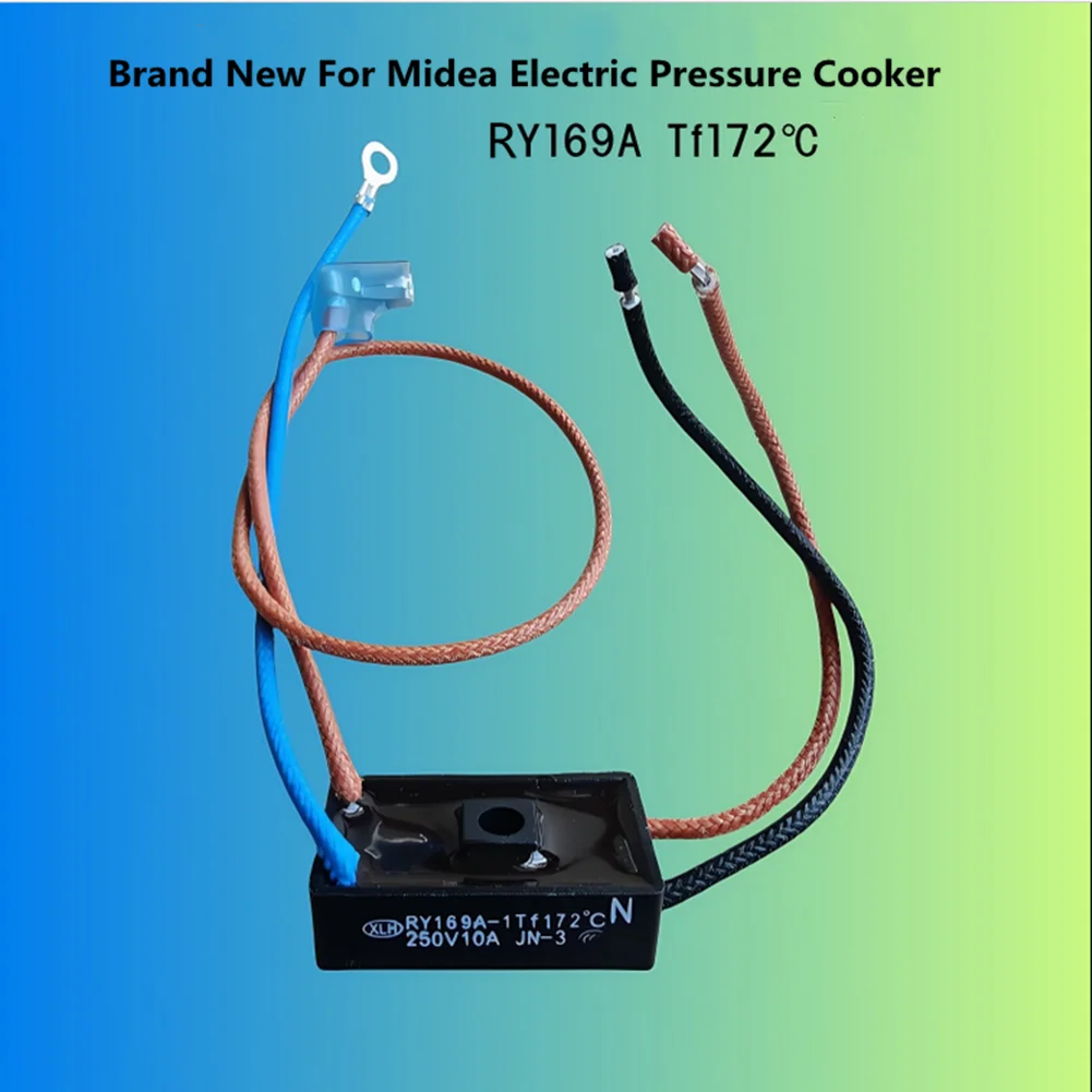 Термопредохранитель JY169A Tf172 ℃ для скороварки Midea
Термопредохранитель JY169A Tf172 ℃ для скороварки Midea