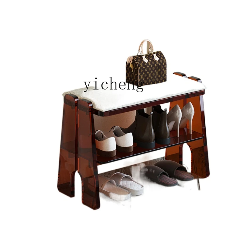 ZC Acrylic Shoe Changing Stool Living Room Soft Bag Cushion Entrance Entrance Small Stool Footstool
ZC Acrylic Shoe Changing Stool Living Room Soft Bag Cushion Entrance Entrance Small Stool Footstool
