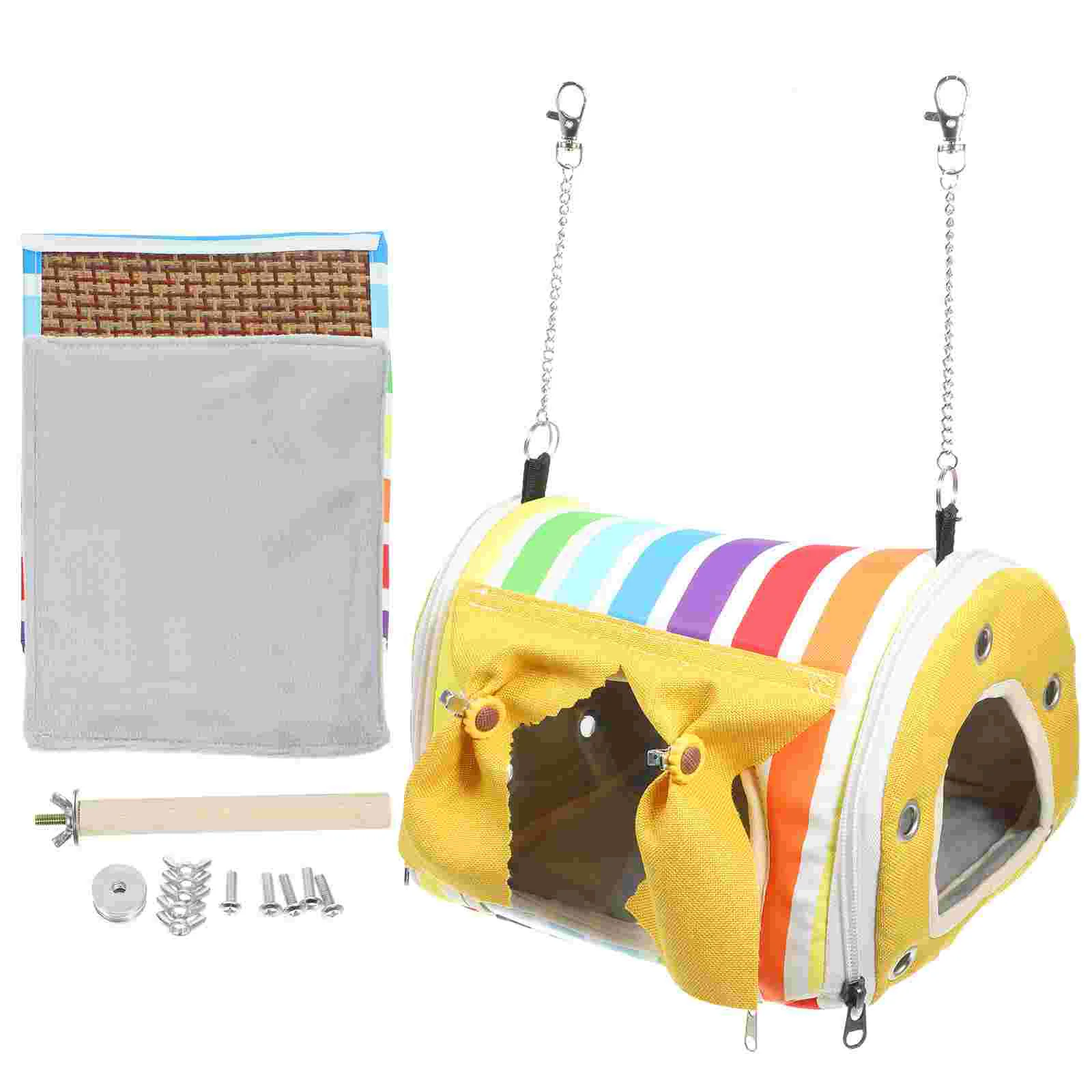 Bird Hammock Parrot Accessories Plug-in Casita Para Hanging Tent Cloth
Bird Hammock Parrot Accessories Plug-in Casita Para Hanging Tent Cloth