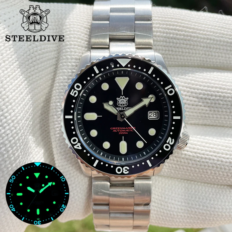 Мужские часы STEELDIVE 62Mas Diver, Мужские автоматические часы 20 бар водонепроницаемые механические наручные часы C3 светящийся сапфировый кристалл
Мужские часы STEELDIVE 62Mas Diver, Мужские автоматические часы 20 бар водонепроницаемые механические наручные часы C3 светящийся сапфировый кристалл