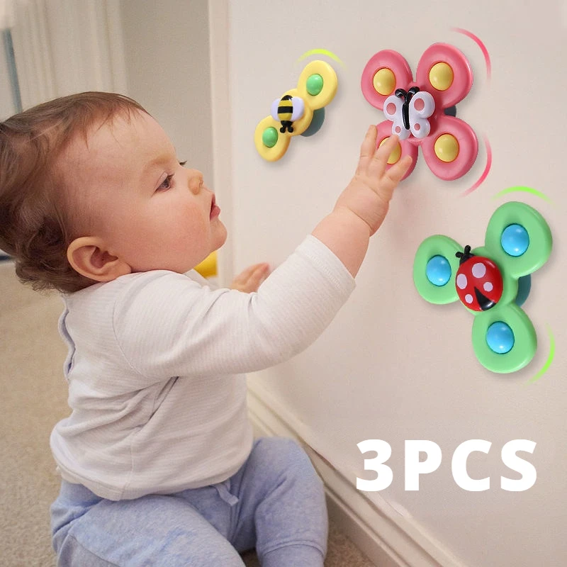 3Pcs/Set Baby Bath Toys Funny Bathing Sucker Spinner Suction Cup Cartoon Rattles Fidget Educational Toys For Children Boys Gift
3Pcs/Set Baby Bath Toys Funny Bathing Sucker Spinner Suction Cup Cartoon Rattles Fidget Educational Toys For Children Boys Gift