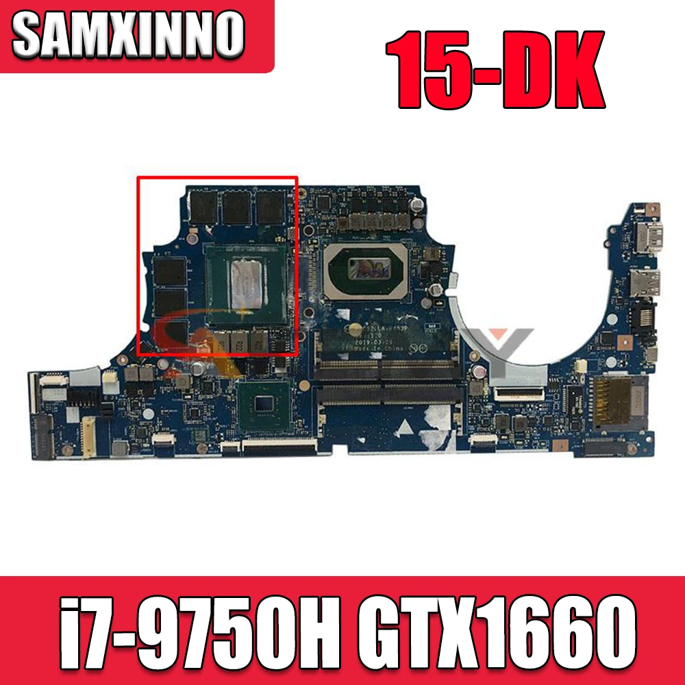 Материнская плата Akemy для ноутбука HP 15-DK, SRFCP i7-9750H, центральный процессор стандарта GTX1660 со стандартом 100%, хорошо работает
Материнская плата Akemy для ноутбука HP 15-DK, SRFCP i7-9750H, центральный процессор стандарта GTX1660 со стандартом 100%, хорошо работает