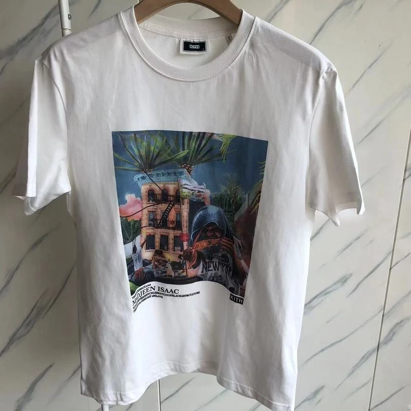 Top Version Kith Cartoon Printing T Shirt Men Women Casual Oversized T-shirt Top Tees Kanye West
Top Version Kith Cartoon Printing T Shirt Men Women Casual Oversized T-shirt Top Tees Kanye West