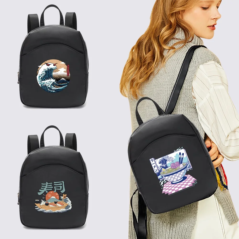 2022 Fashion Women Mini Backpack Multifunction Small Backpacks Casual Simple Wave Printing Student Bookbags Travleing Rucksack
2022 Fashion Women Mini Backpack Multifunction Small Backpacks Casual Simple Wave Printing Student Bookbags Travleing Rucksack