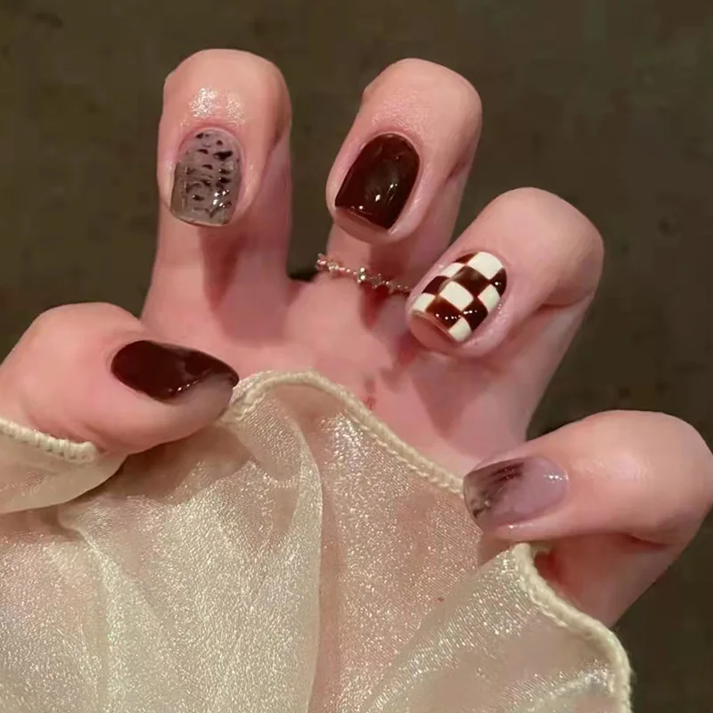 24Pcs/Box Fake Nails Press On Nails French Tips Nails Set Press On Nail Tips With 24Pcs Glue Sticker Nail Art
24Pcs/Box Fake Nails Press On Nails French Tips Nails Set Press On Nail Tips With 24Pcs Glue Sticker Nail Art