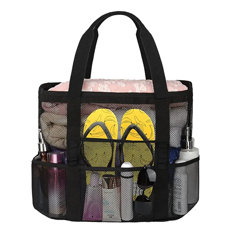 8 Pockets High Capacity Women Mesh Transparent Bag Double-Layer Heat Preservation Large Picnic Beach Bags Shoulder Bags Tote
8 Pockets High Capacity Women Mesh Transparent Bag Double-Layer Heat Preservation Large Picnic Beach Bags Shoulder Bags Tote