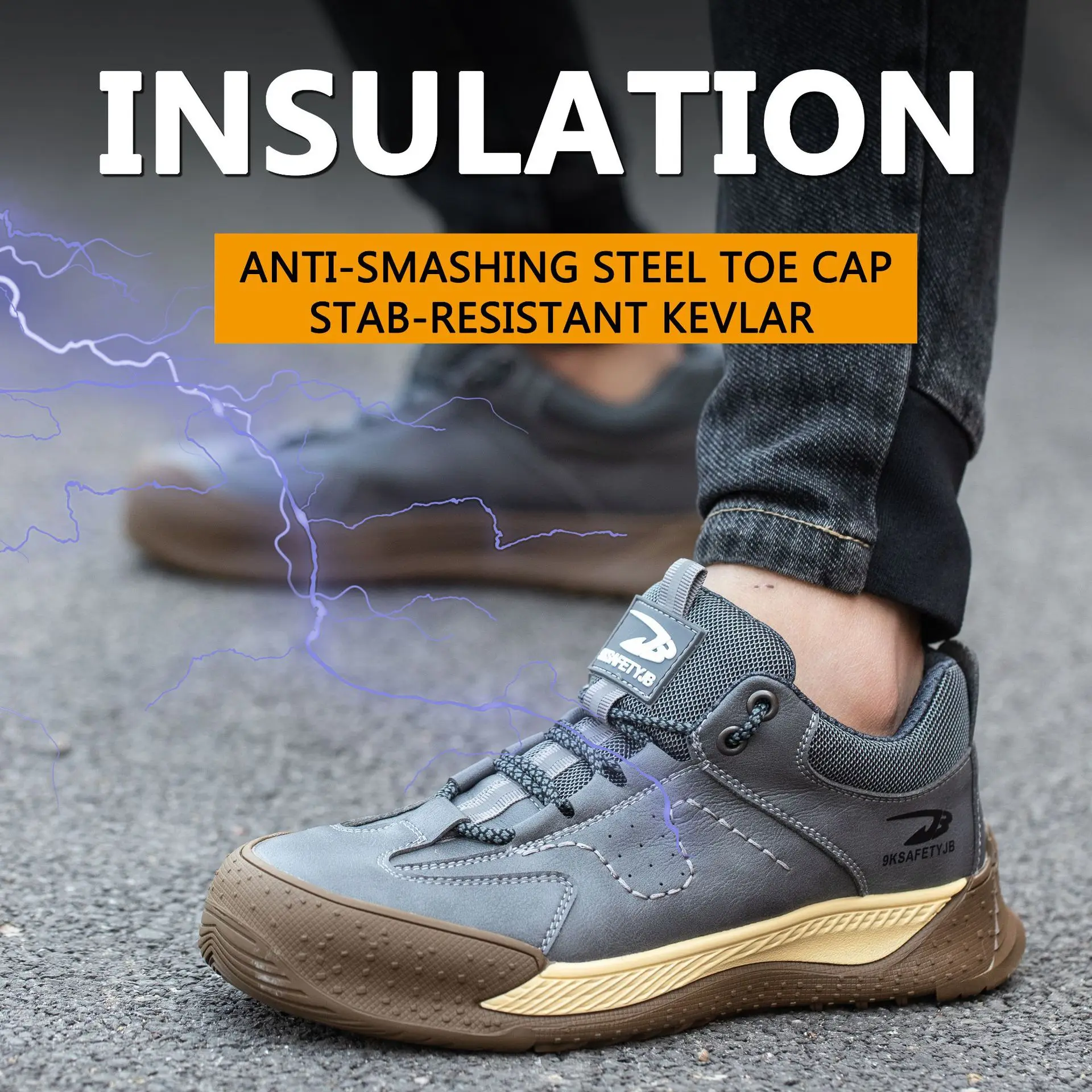 Male Work Safety Boots Steel Toe Work Shoes Safety Shoes Men Anti-puncture Work Boots Men Breathable Men's Boots Safety Sneakers
Male Work Safety Boots Steel Toe Work Shoes Safety Shoes Men Anti-puncture Work Boots Men Breathable Men's Boots Safety Sneakers