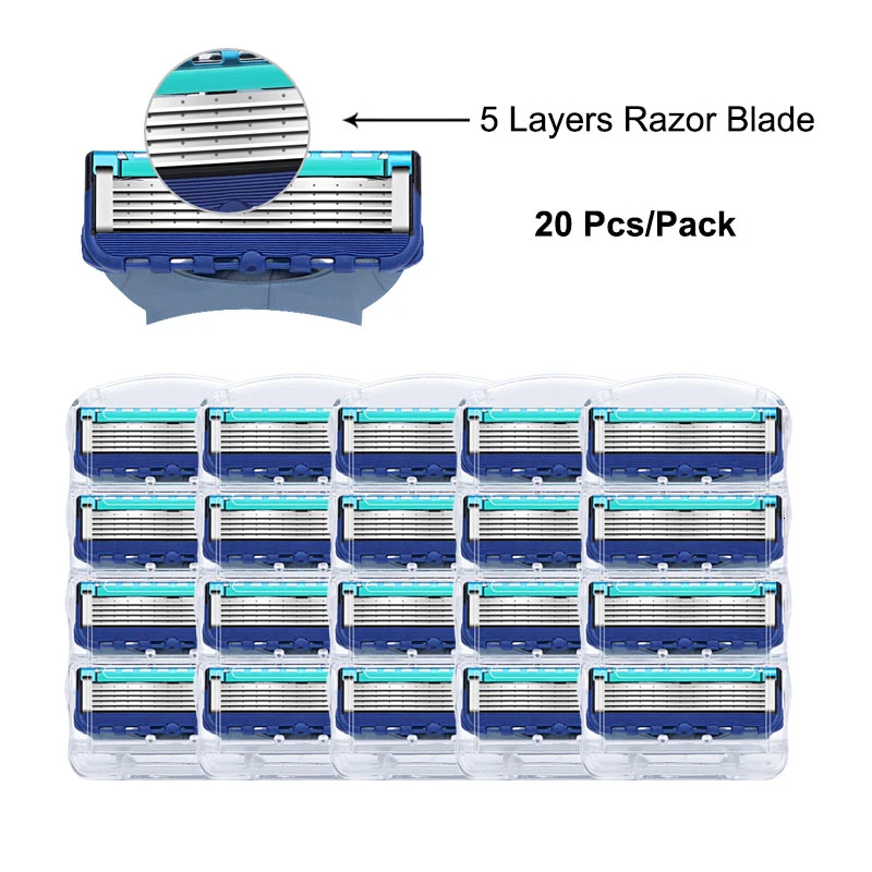 Hot Shaving Cassettes For Replacement Heads 5 Layers Stainless Steel Razor Blades Straight Razor For Men Manual
Hot Shaving Cassettes For Replacement Heads 5 Layers Stainless Steel Razor Blades Straight Razor For Men Manual