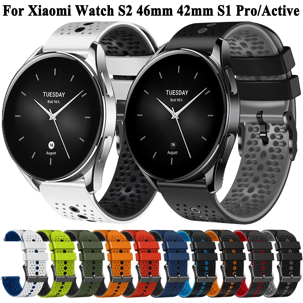 Сменный ремешок для часов Xiaomi Mi Watch S2 46 мм 42 мм/S1 Pro / S1 активный силиконовый ремешок для Mi Watch Color 2 браслет
Сменный ремешок для часов Xiaomi Mi Watch S2 46 мм 42 мм/S1 Pro / S1 активный силиконовый ремешок для Mi Watch Color 2 браслет