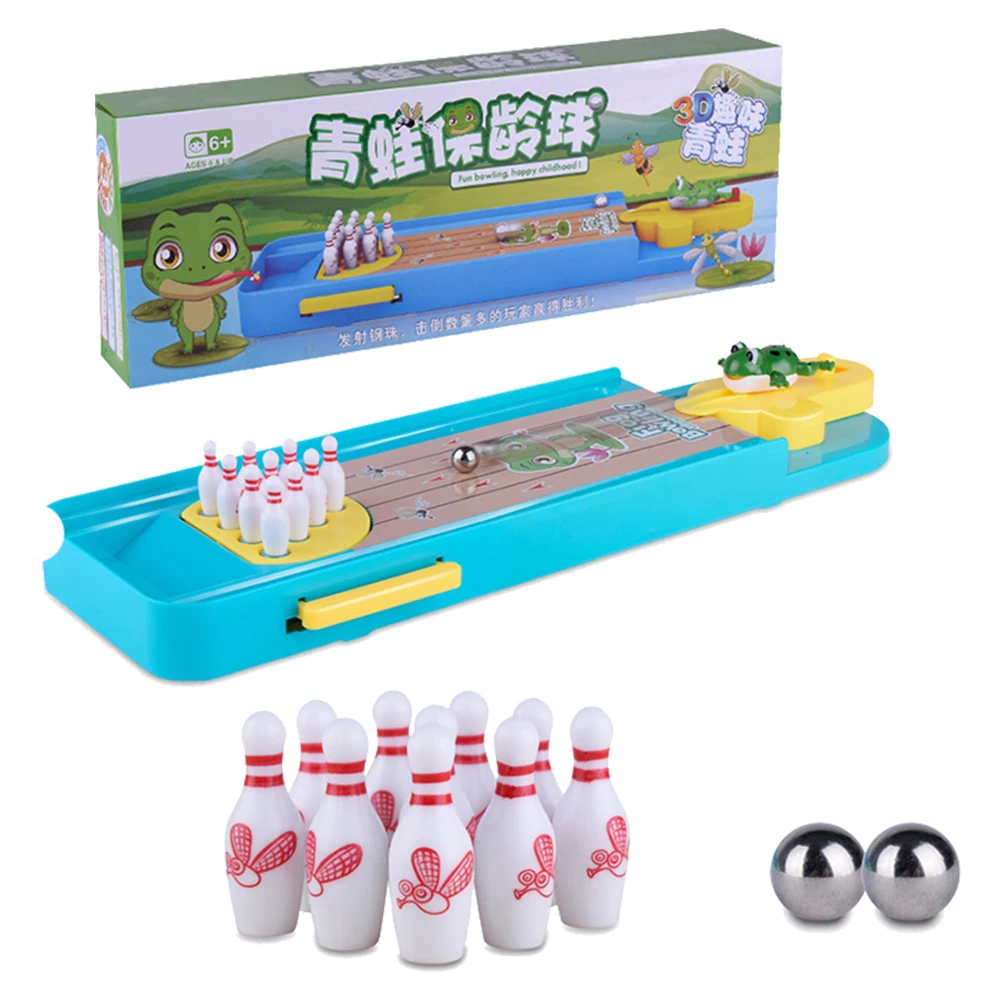 Puzzle Early Expanding Thinking Toy Frog Bowling Desktop Board Games Parent-Child Interaction Launcher Puzzle Toys
Puzzle Early Expanding Thinking Toy Frog Bowling Desktop Board Games Parent-Child Interaction Launcher Puzzle Toys