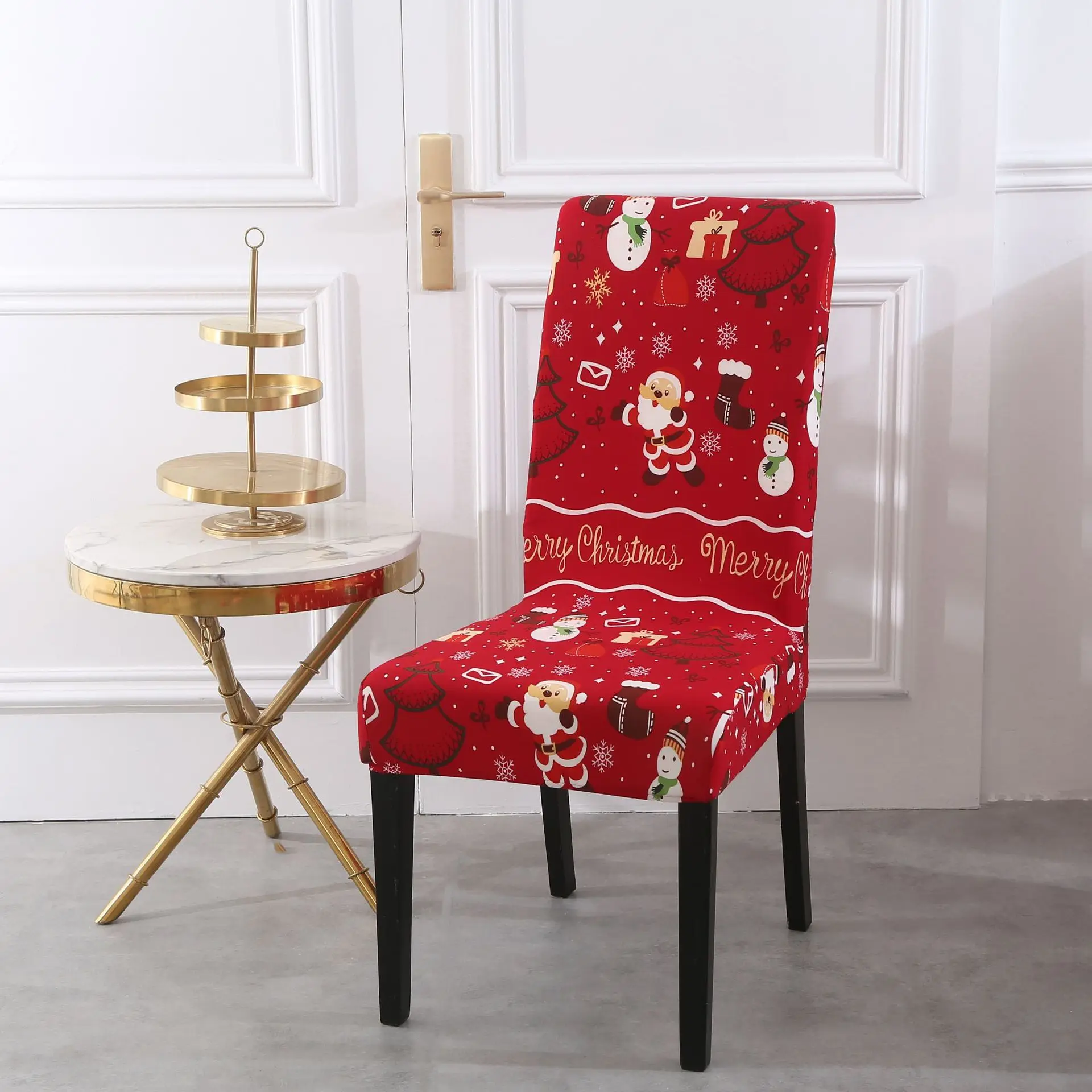 2022 Christmas Elastic Dining Chair Siamese Chair Cover Simple Modern Home Stool Cover Christmas Hotel Chair Cover
2022 Christmas Elastic Dining Chair Siamese Chair Cover Simple Modern Home Stool Cover Christmas Hotel Chair Cover