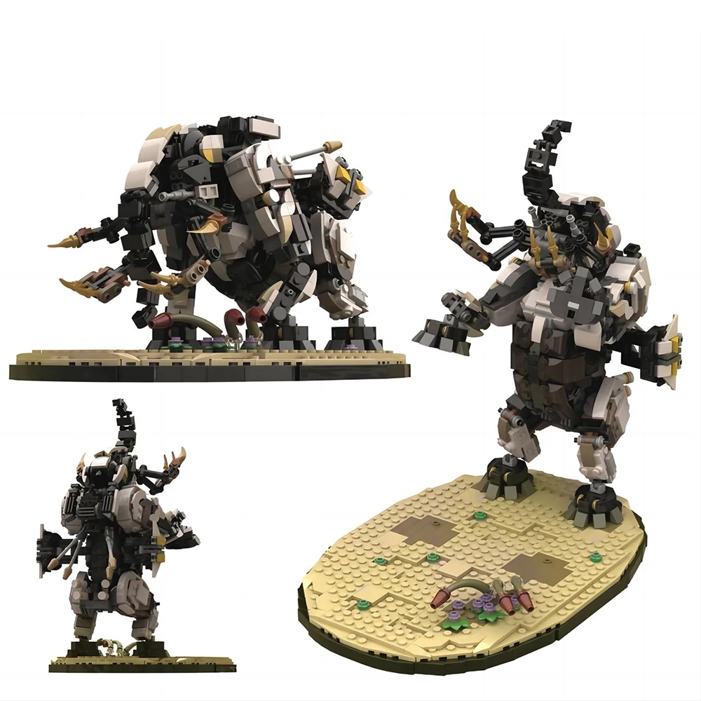 MOC Game Horizon Forbidden West Tremortusk Machine Armour Monster Building Block Set Zero Dawn Shell Walker diy Bricks Toy Gift
MOC Game Horizon Forbidden West Tremortusk Machine Armour Monster Building Block Set Zero Dawn Shell Walker diy Bricks Toy Gift