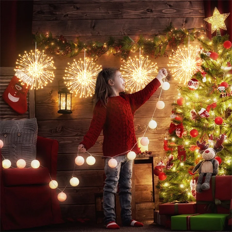 5 IN 1 Christmas Dandelion Fairy Light 600LED Fireworks Lamps 8 Modes Waterproof Hanging Starburst Light for Home Bedroom Decor
5 IN 1 Christmas Dandelion Fairy Light 600LED Fireworks Lamps 8 Modes Waterproof Hanging Starburst Light for Home Bedroom Decor