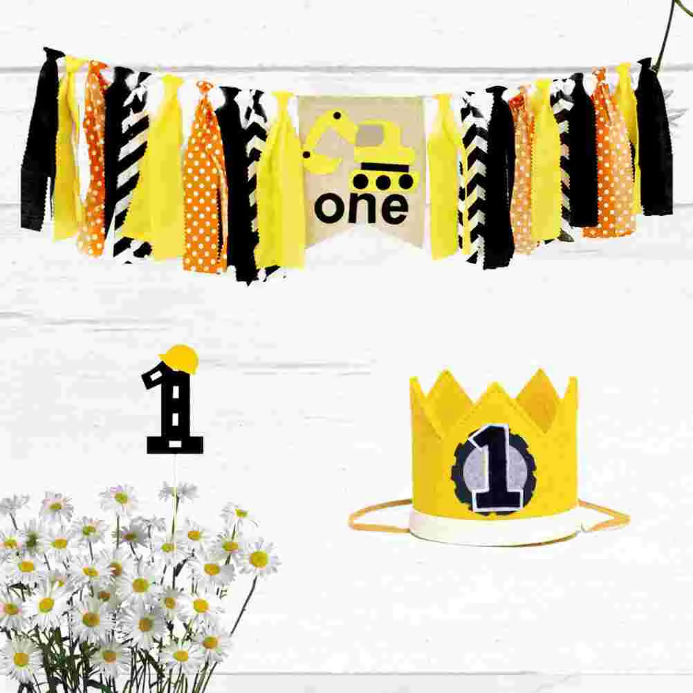 3PCS/Set Engineering Van Themed Pull Flag First Birthday Party Banners ONE Printing Hanging Garland Decorative Cake Toppers
3PCS/Set Engineering Van Themed Pull Flag First Birthday Party Banners ONE Printing Hanging Garland Decorative Cake Toppers