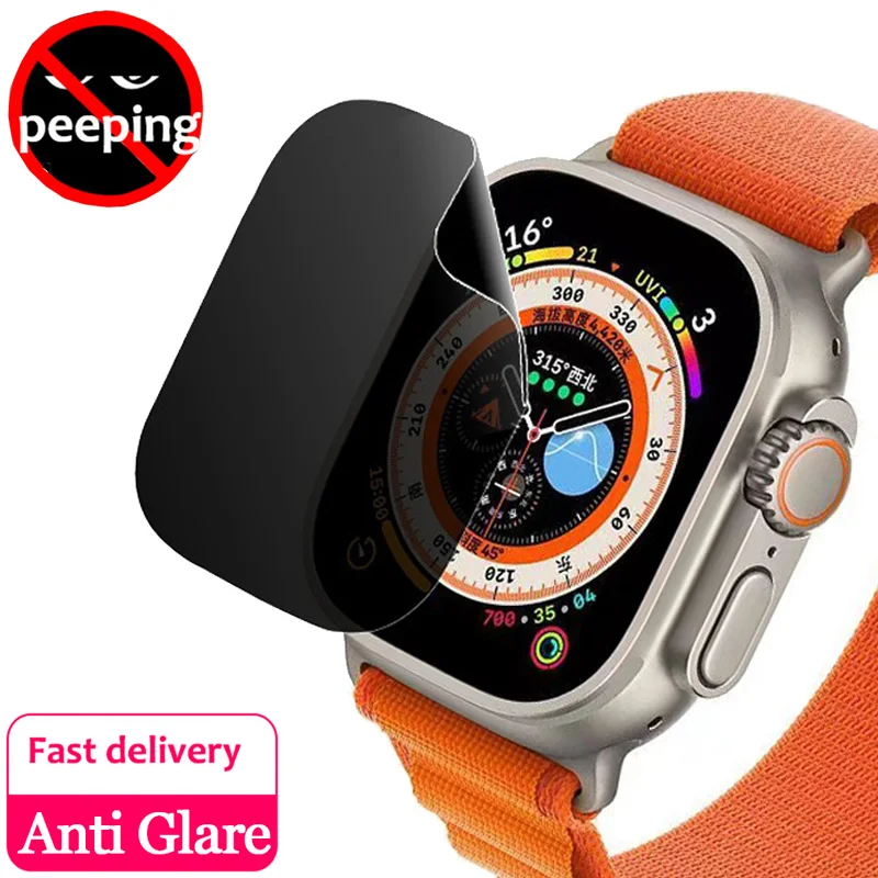 Антишпионский экран для Apple Watch Ultra 49 мм 45 мм 41 мм HD четкий мониторинг конфиденциальности Iwatch серии 8 7 6 SE 5 4 38 40 мм 44 мм NoPeeping
Антишпионский экран для Apple Watch Ultra 49 мм 45 мм 41 мм HD четкий мониторинг конфиденциальности Iwatch серии 8 7 6 SE 5 4 38 40 мм 44 мм NoPeeping