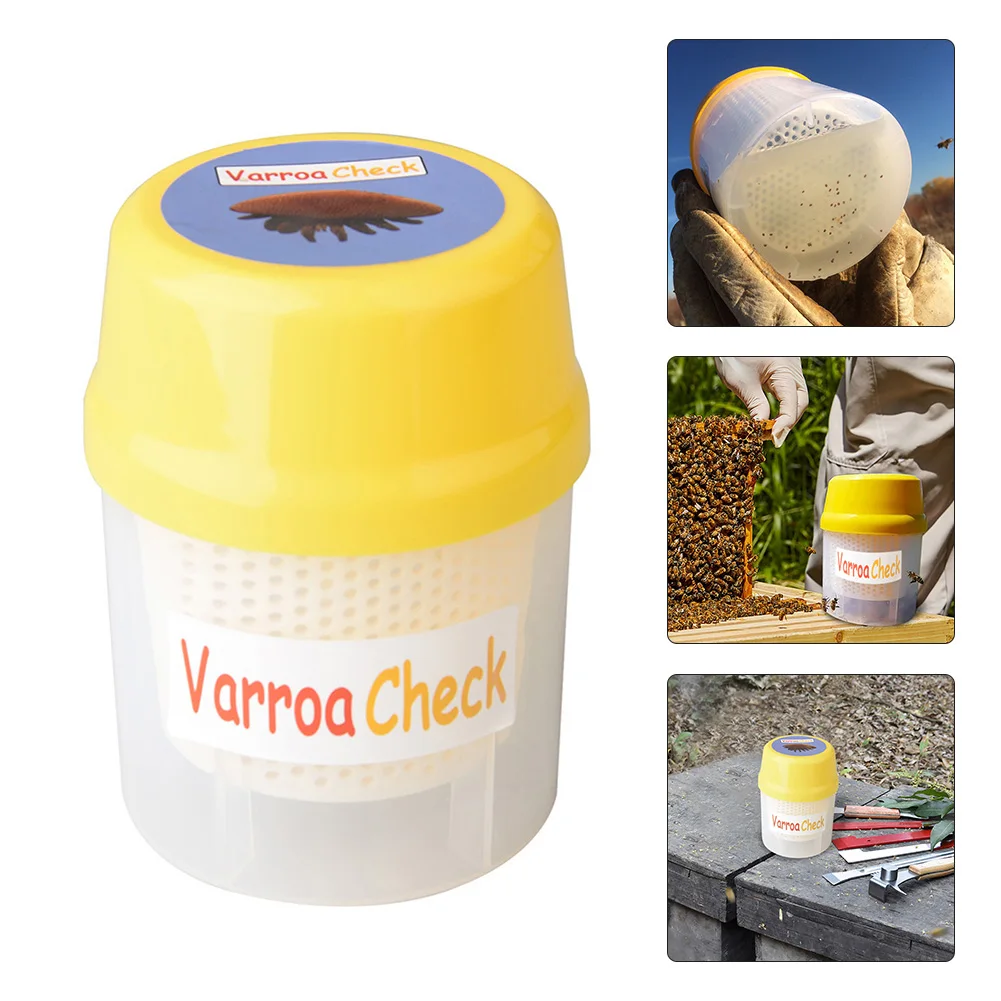 Beekeeping Shake Mite Bottle Varroa Mite Test Kit No Leakage Non-toxic Transparent Bowl 10*14.5cm Volatilizer Beekeeping Tool
Beekeeping Shake Mite Bottle Varroa Mite Test Kit No Leakage Non-toxic Transparent Bowl 10*14.5cm Volatilizer Beekeeping Tool