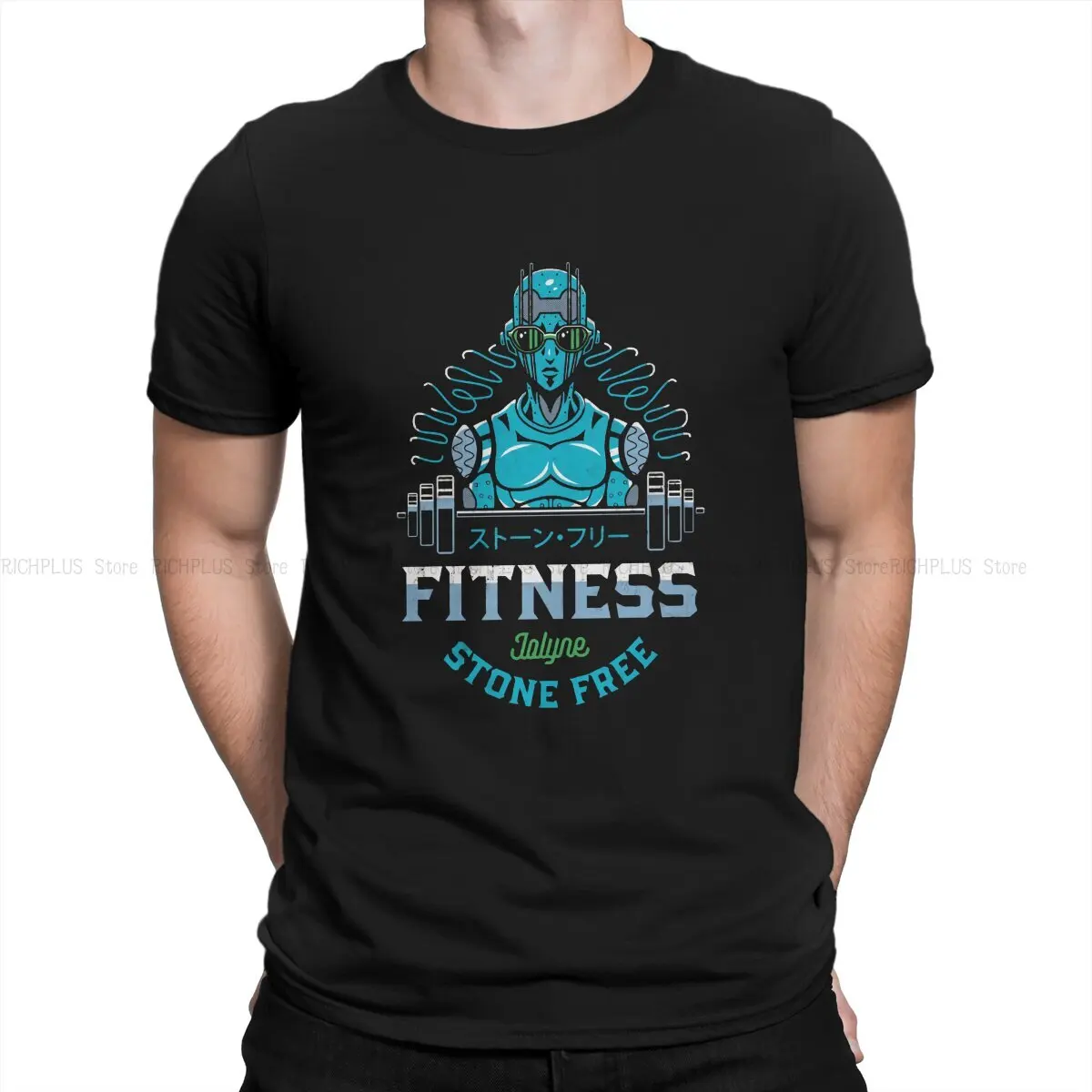 Stone Free Fitness Hip Hop TShirt Jojo Bizarre Adventure Manga Leisure Polyester T Shirt Summer T-shirt For Adult 
Stone Free Fitness Hip Hop TShirt Jojo Bizarre Adventure Manga Leisure Polyester T Shirt Summer T-shirt For Adult