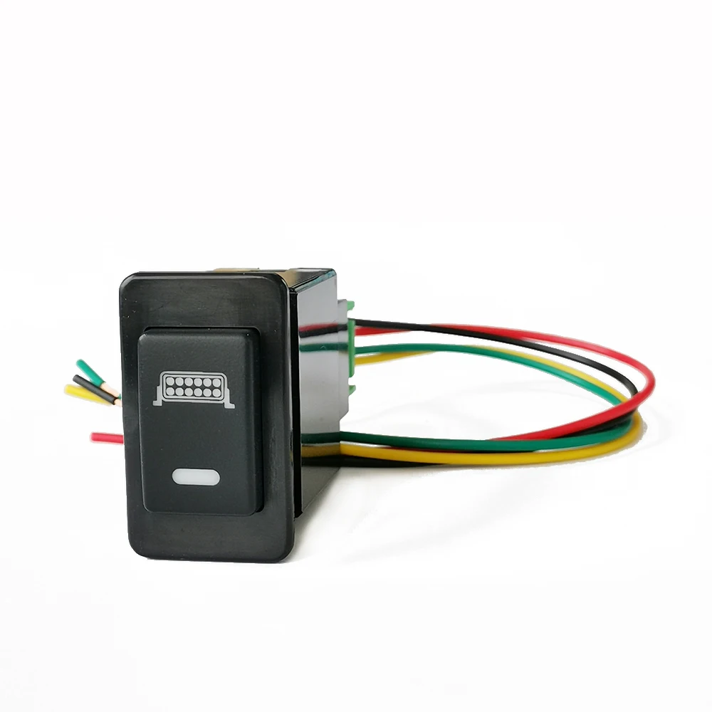 1 шт. для Nissan Patrol Y60, аксессуары, автомобильный модифицированный ключ, светодиодная панель DRL, передняя противотуманная фара, кнопка включения и выключения с проводом
1 шт. для Nissan Patrol Y60, аксессуары, автомобильный модифицированный ключ, светодиодная панель DRL, передняя противотуманная фара, кнопка включения и выключения с проводом