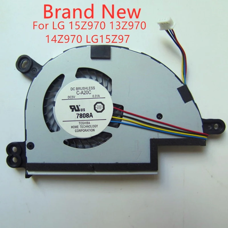 New Laptop CPU Cooling Fan For LG 15Z970 13Z970 14Z970 LG15Z97 Fan C-A20C
New Laptop CPU Cooling Fan For LG 15Z970 13Z970 14Z970 LG15Z97 Fan C-A20C