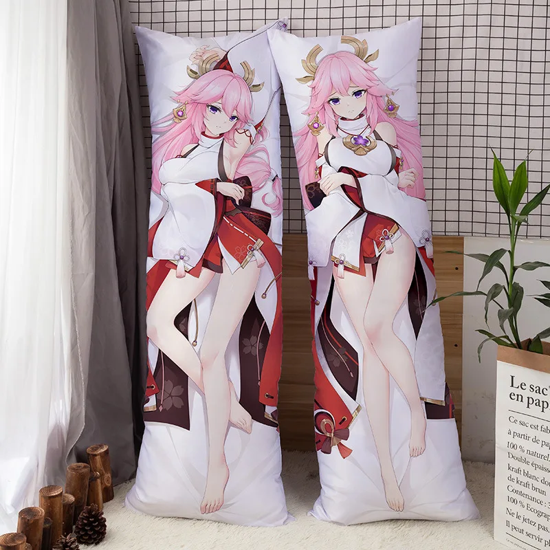 Аниме Dakimakura Genshin Impact Yae Miko, обнимающая наволочка, наволочка для тела, подарок девушке Otaku Waifu Pilowcase без наполнителя
Аниме Dakimakura Genshin Impact Yae Miko, обнимающая наволочка, наволочка для тела, подарок девушке Otaku Waifu Pilowcase без наполнителя