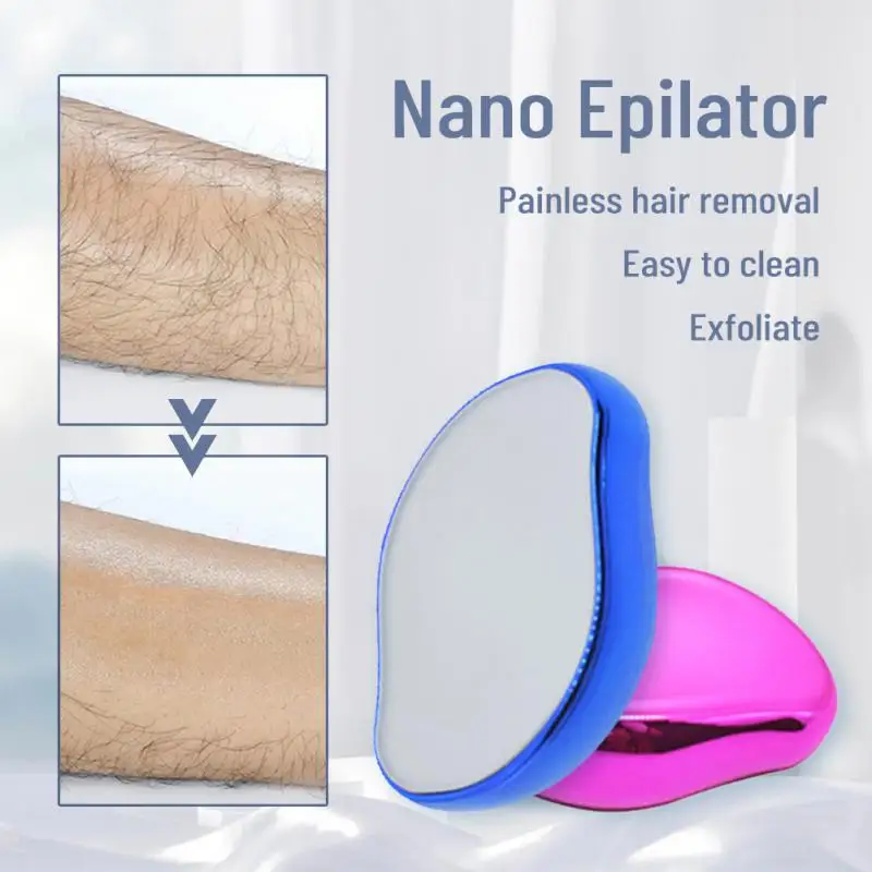 Crystal Hair Eraser Physical Hair Remover Eraser Safety Epilator Reusable Easy Clean Body Beauty Glass Bleame Hair Removal Tools
Crystal Hair Eraser Physical Hair Remover Eraser Safety Epilator Reusable Easy Clean Body Beauty Glass Bleame Hair Removal Tools