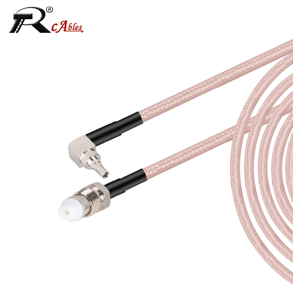 Коаксиальный кабель CRC9, разъем 90-FME, коаксиальный, коаксиальный, разъем 10-50 см, RG316
Коаксиальный кабель CRC9, разъем 90-FME, коаксиальный, коаксиальный, разъем 10-50 см, RG316