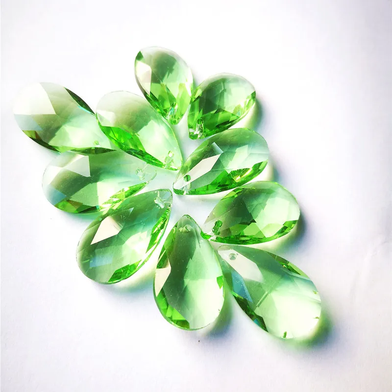 12PCS 28mm Tear Drop Crystals Prism Sun Catcher Light Green Glass Chandelier Parts DIY Hanging Pendant Jewelry Spacer Faceted
12PCS 28mm Tear Drop Crystals Prism Sun Catcher Light Green Glass Chandelier Parts DIY Hanging Pendant Jewelry Spacer Faceted