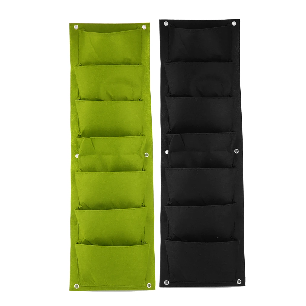 Green Vertical Garden Planter Wall-mounted Planting Organiseurs EasyTo Assemble De Rangement Cocina SaFlower Grow Bag 7 Pocket
Green Vertical Garden Planter Wall-mounted Planting Organiseurs EasyTo Assemble De Rangement Cocina SaFlower Grow Bag 7 Pocket