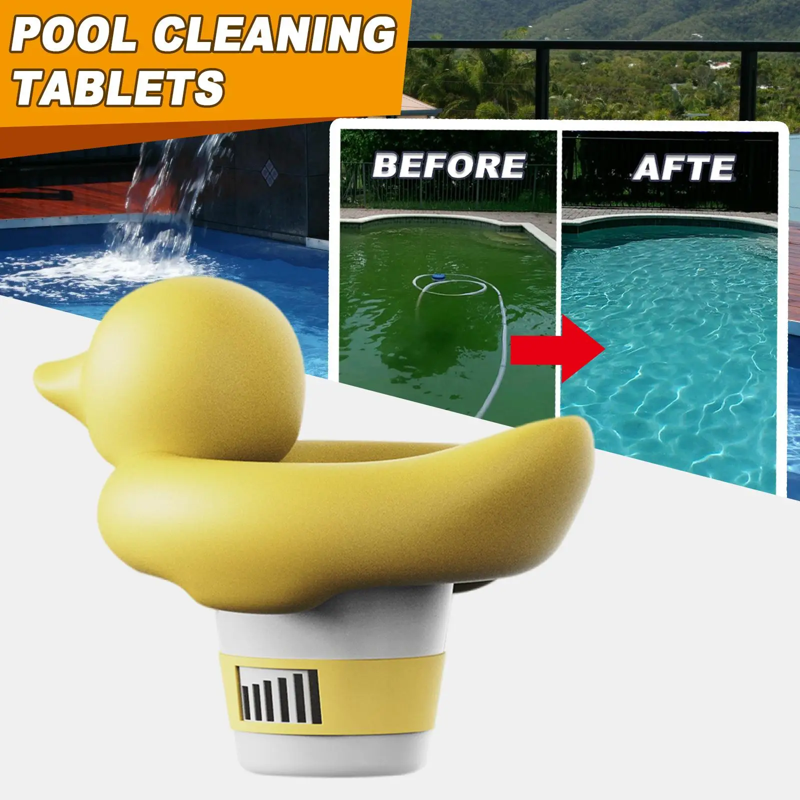 Плавающий дозатор хлора, регулируемый дозатор для фонтанов, пруда, горячей ванны
Плавающий дозатор хлора, регулируемый дозатор для фонтанов, пруда, горячей ванны