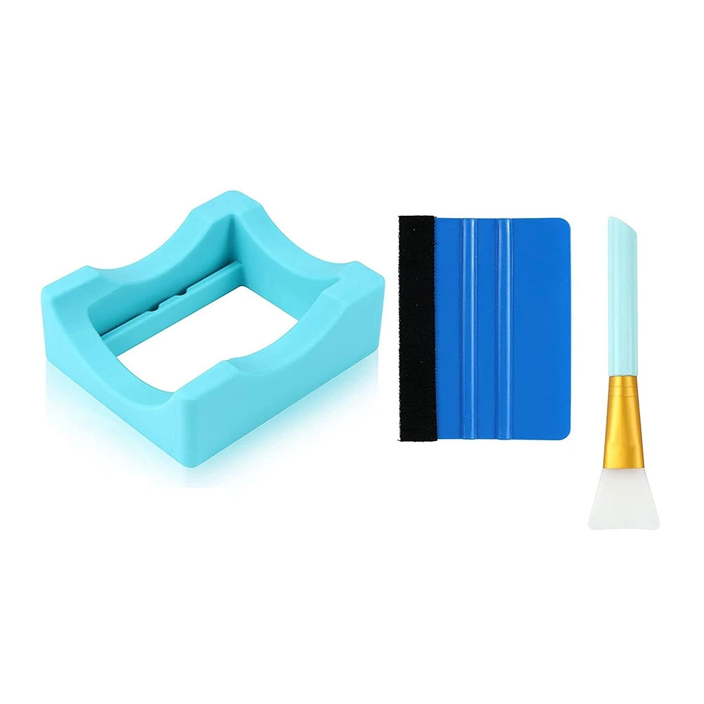 Silicone Cup Cradle for Crafting, Tumbler Holder for Crafts with Built-in Slot and Felt Edge Squeegee Silicone Brush
Silicone Cup Cradle for Crafting, Tumbler Holder for Crafts with Built-in Slot and Felt Edge Squeegee Silicone Brush