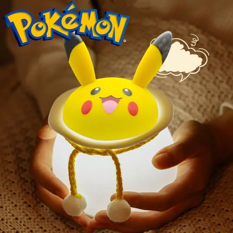 Pokémon Anime Figure Pikachu Cute Silicone Night Light Iridescent USB Pat Light Toy Children Birthday Gift New Year Gifts 2023 
Pokémon Anime Figure Pikachu Cute Silicone Night Light Iridescent USB Pat Light Toy Children Birthday Gift New Year Gifts 2023