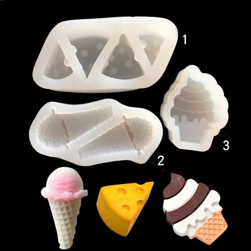 Cheese Cone Ice Cream Glue Dropping Mold Aromatherapy Gypsum Clay Cake Decorative Chocolate Silicone Molds for Baking
Cheese Cone Ice Cream Glue Dropping Mold Aromatherapy Gypsum Clay Cake Decorative Chocolate Silicone Molds for Baking