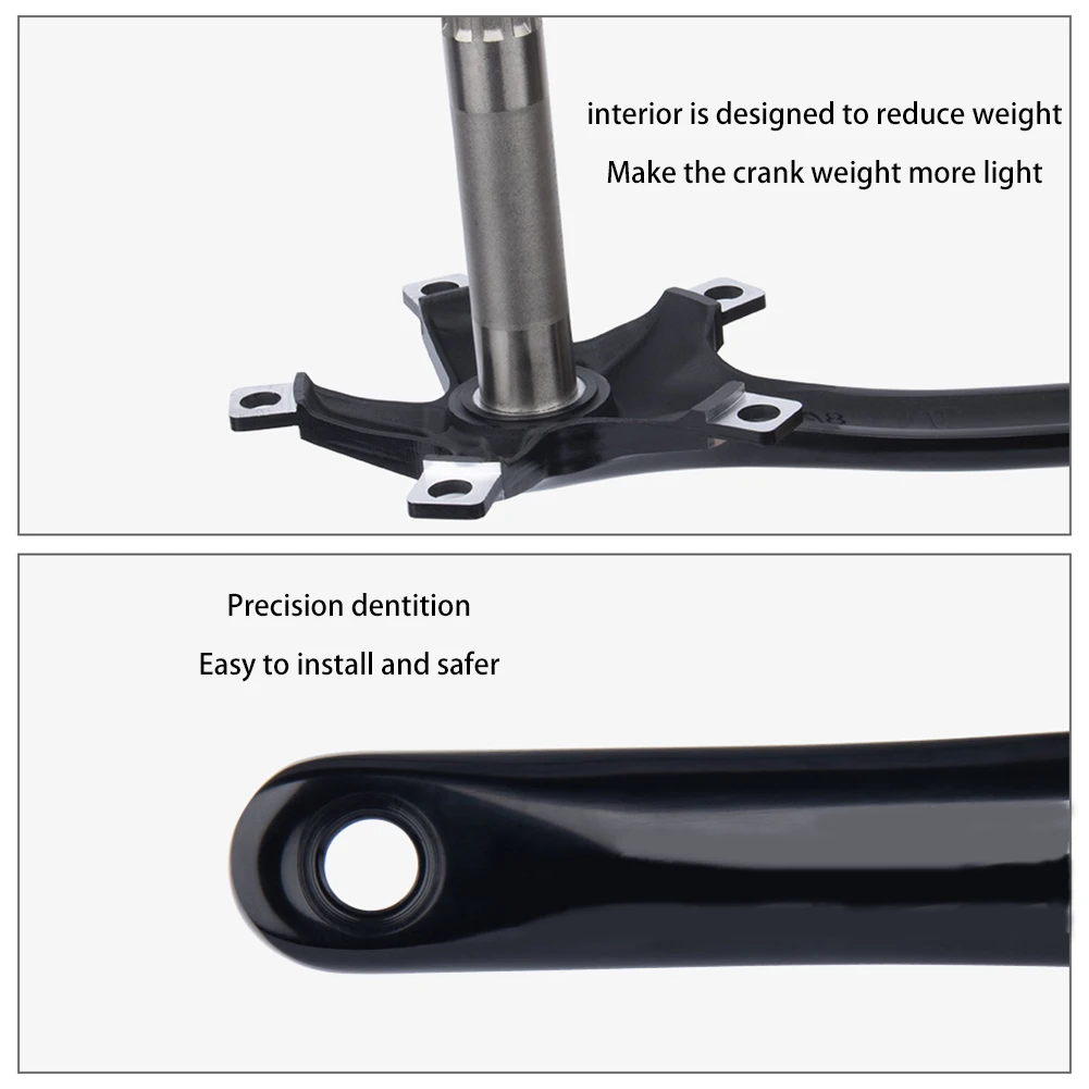 High Quality Bicycle Crank Set Aluminum Alloy Disc BB Bottom 68-73mm Bottom Bracket Crank Disk Crank Set Double Disc
High Quality Bicycle Crank Set Aluminum Alloy Disc BB Bottom 68-73mm Bottom Bracket Crank Disk Crank Set Double Disc