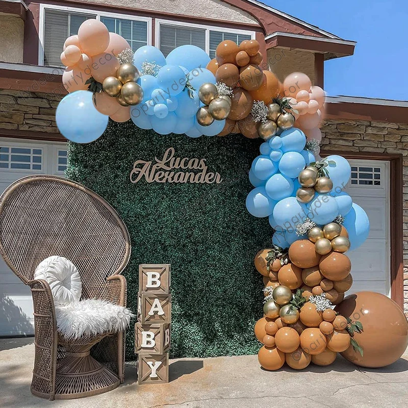 141Pcs Chrome Gold Balloons Garland Arch Kit Blue Balloon Baby Shower Wedding Decoration Birthday Party Decor Globos Supplies
141Pcs Chrome Gold Balloons Garland Arch Kit Blue Balloon Baby Shower Wedding Decoration Birthday Party Decor Globos Supplies