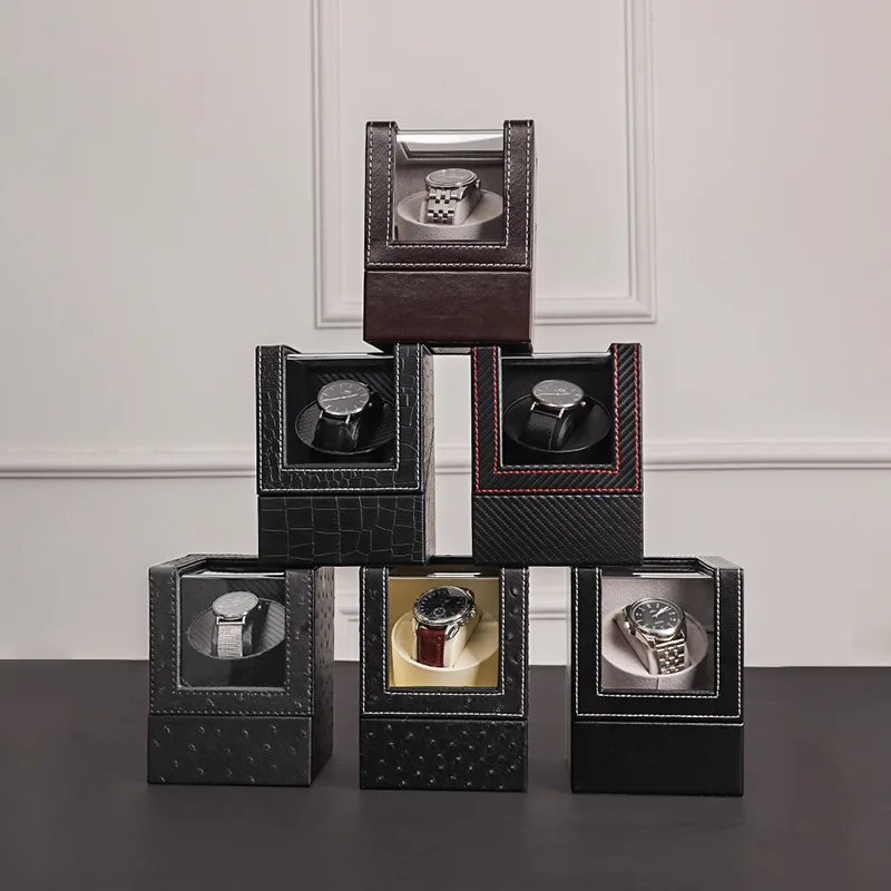 Watch Winder for Automatic Watches High Quality Motor Shaker Watch Winder Holder Automatic Mechanical Watch Winding Box
Watch Winder for Automatic Watches High Quality Motor Shaker Watch Winder Holder Automatic Mechanical Watch Winding Box
