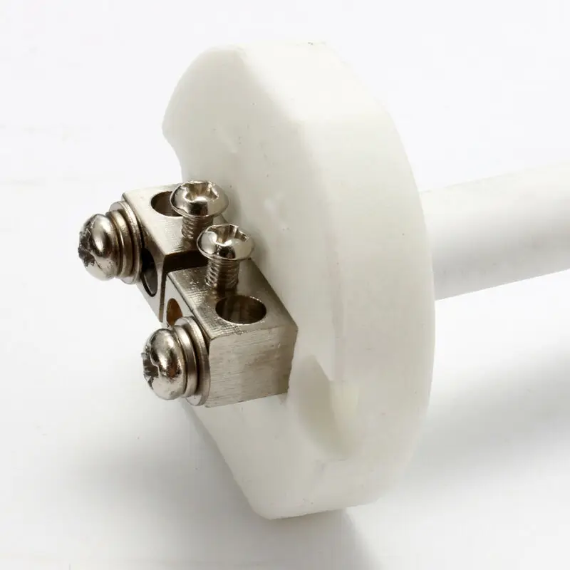 K-Type Thermocouple Block Ceramic Kiln Probe 2372/1300 Degree F/C 11G High Tool Ceramic Mounting Block With Wire Extension
K-Type Thermocouple Block Ceramic Kiln Probe 2372/1300 Degree F/C 11G High Tool Ceramic Mounting Block With Wire Extension