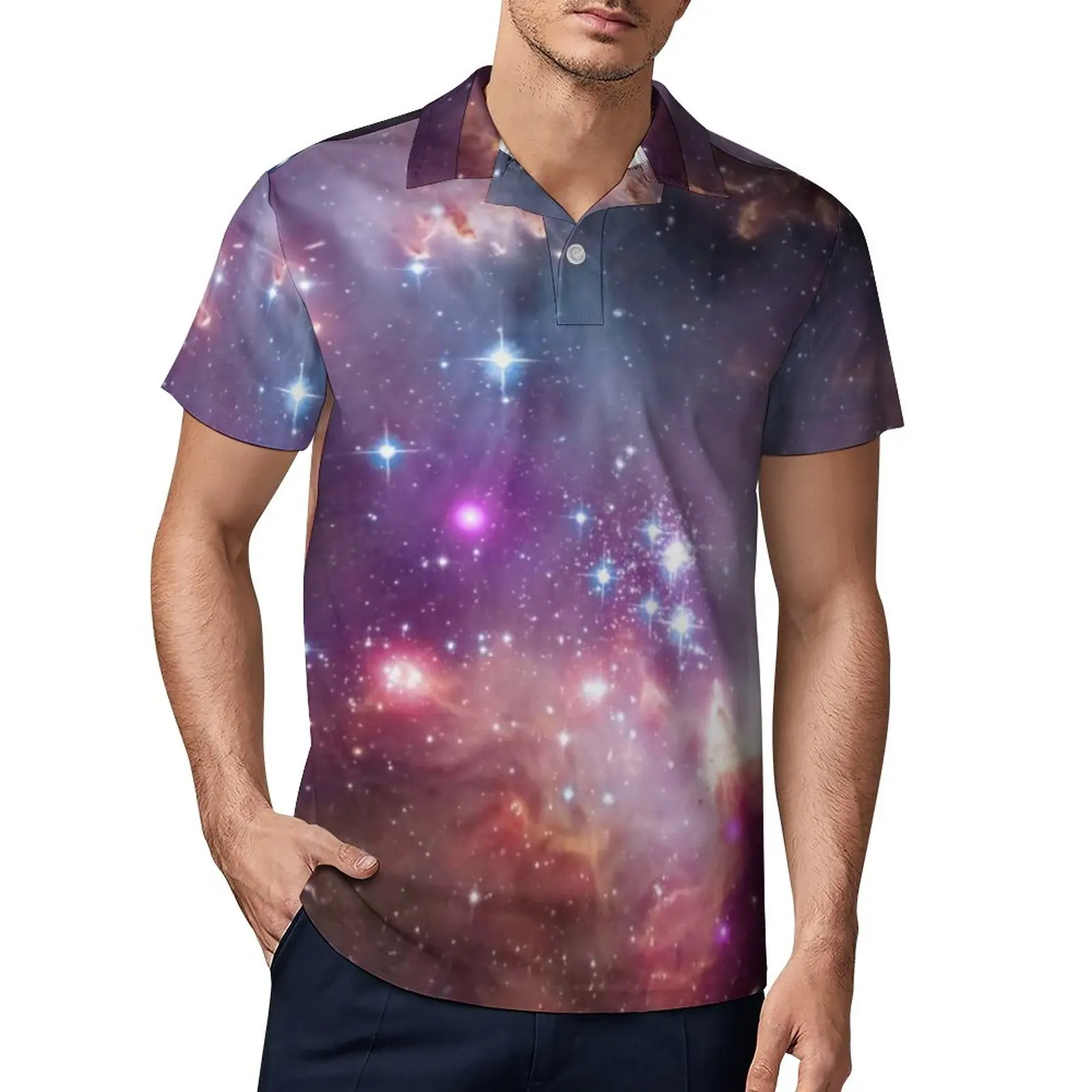 Cloud Galaxy Casual Polo Shirt Natural Beauty Print T-Shirts Short-Sleeved Shirt Date Novelty Oversized Polo-Shirts Gift
Cloud Galaxy Casual Polo Shirt Natural Beauty Print T-Shirts Short-Sleeved Shirt Date Novelty Oversized Polo-Shirts Gift