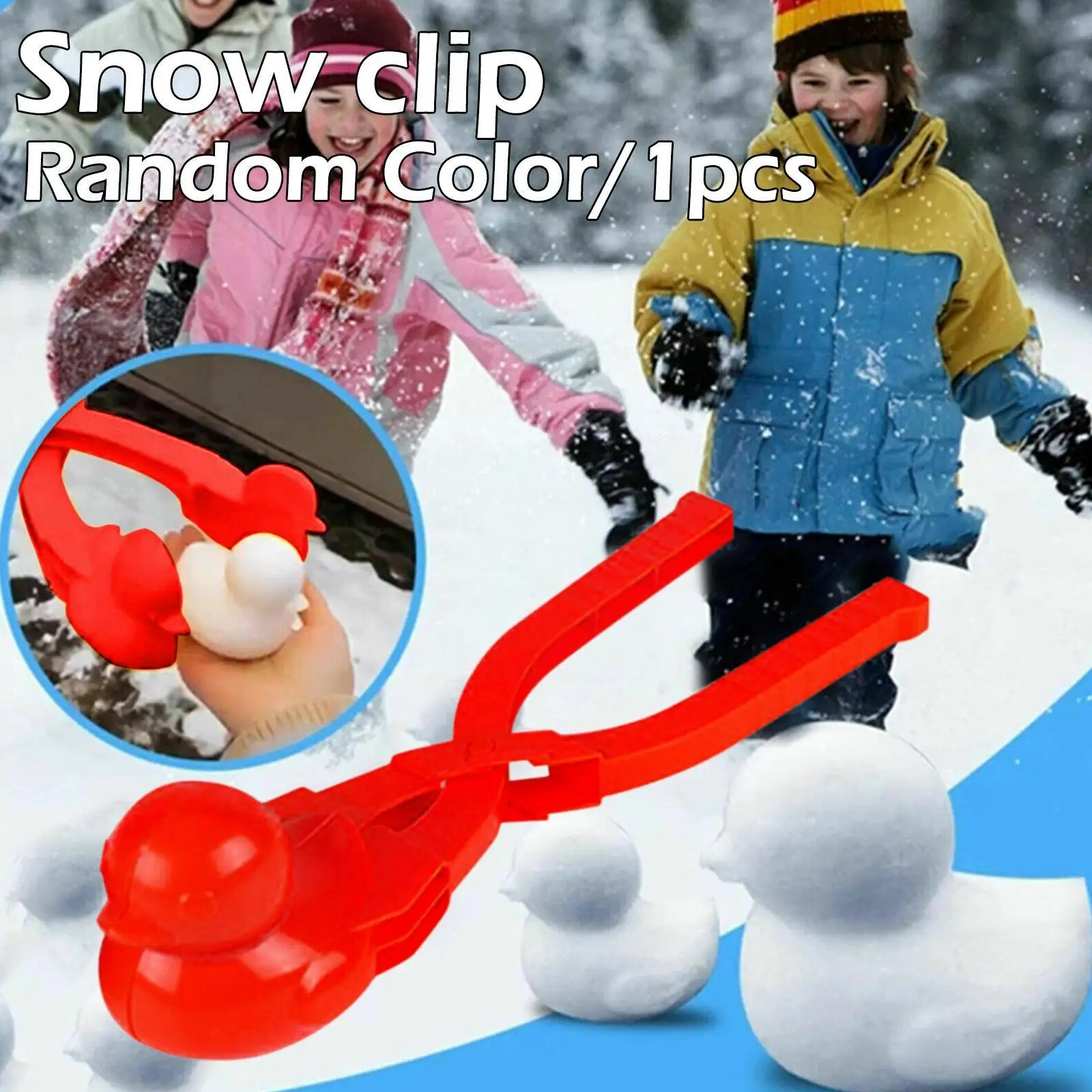 Snowball Maker Soccer Duck Snowman Heart Shape Clip Sports Tool Plastic Fun Children Toys Mold Sand Outdoor Winter Out N6Y1
Snowball Maker Soccer Duck Snowman Heart Shape Clip Sports Tool Plastic Fun Children Toys Mold Sand Outdoor Winter Out N6Y1